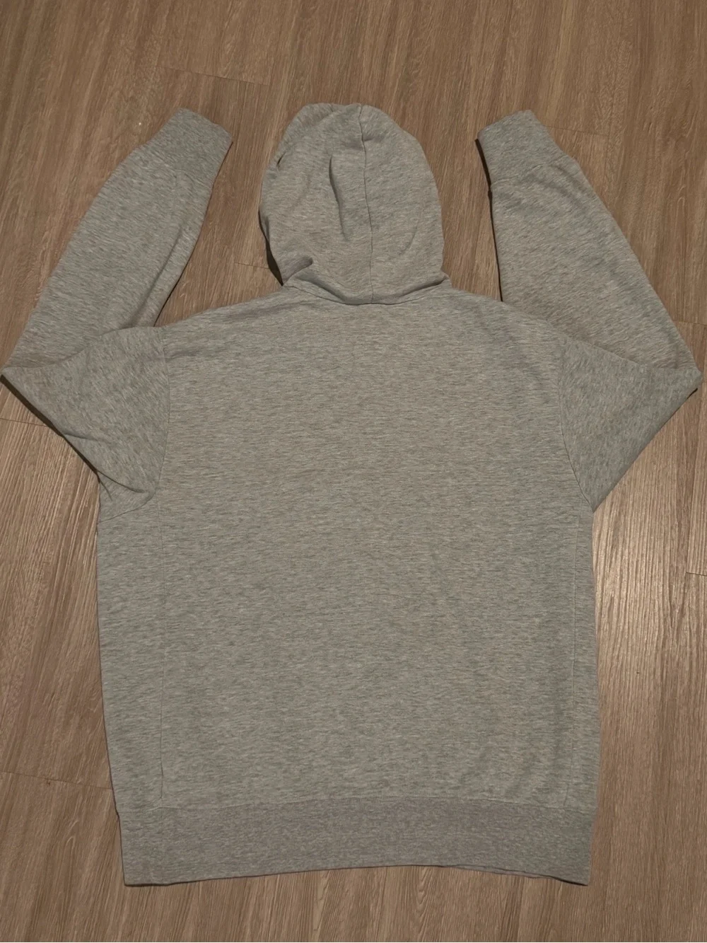 Vintage Nike Center Swoosh hoodie size L Made In Mexico Gray